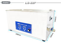 Pulitore ultrasonico di Digital del bagno di pulizia ultrasonica di 22 litri per la cucina
