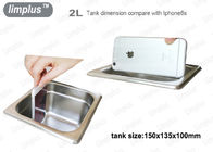 L'uso ultrasonico superiore della famiglia del bagno del pulitore dell'acciaio inossidabile 2liter di Bentch sterilizza