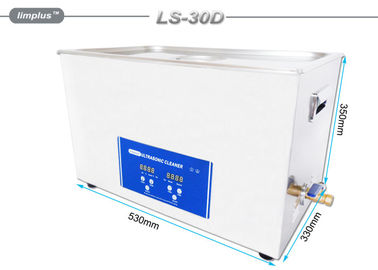 Pulitore ultrasonico professionale di piano d'appoggio del motore con la copertura 30L 40kHz 600W dell'attuatore dell'albero a camme