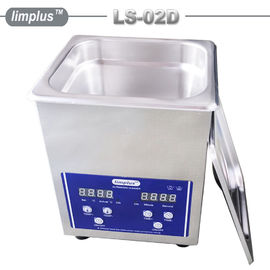 frequenza ultrasonica del pulitore 40kHz di piano d'appoggio di Limplus 2liter del radiatore 60W per l'orologio degli occhiali
