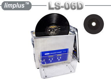 Potere ultrasonico ultrasonico 40khz di litro 180w del pulitore 6,5 di piano d'appoggio dell'annotazione di vinile